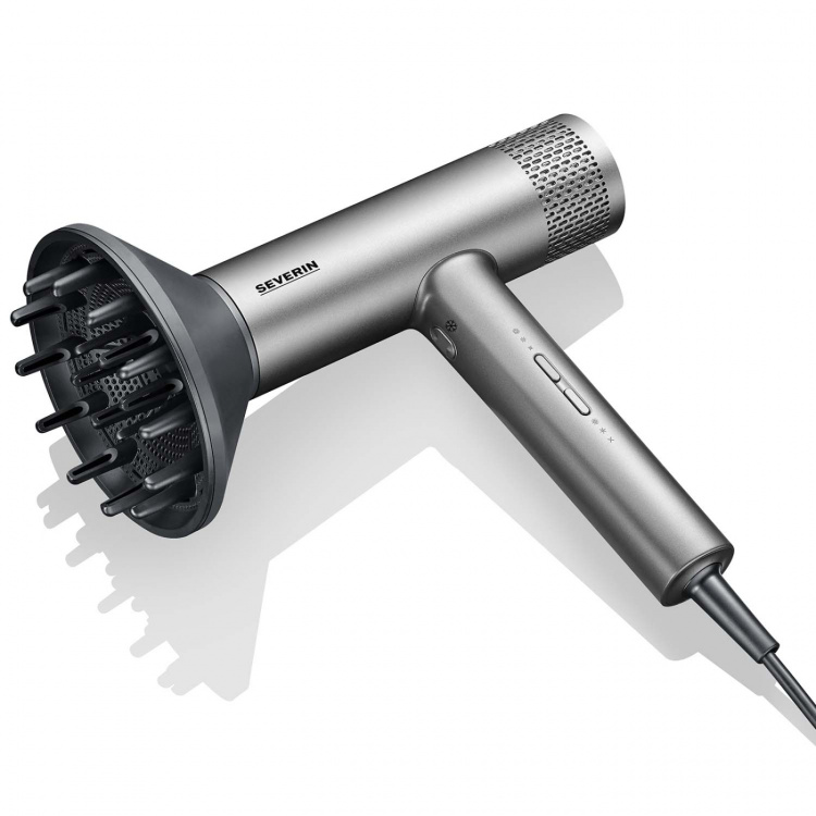 Severin Hårfön S-STYLE SPEED PRO HT 0169 2000W 3 Effekt/Templägen 2.8m Sladd