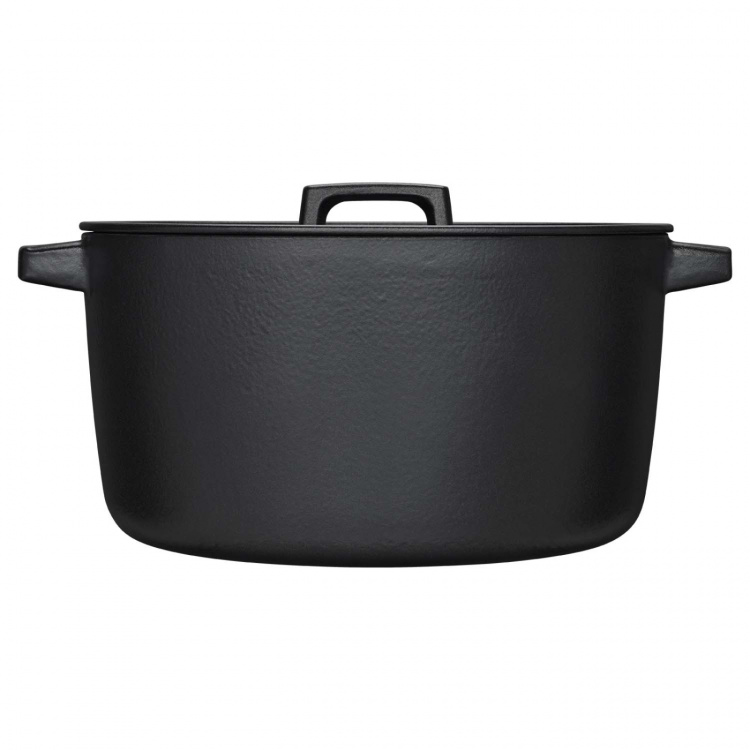 Fiskars Gryta med lock Folken 6 L emaljerad