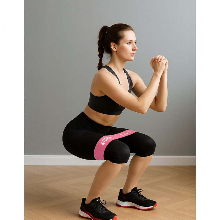 Fitpaddy Elastiska Band Plus 3 Styck Pink Edition