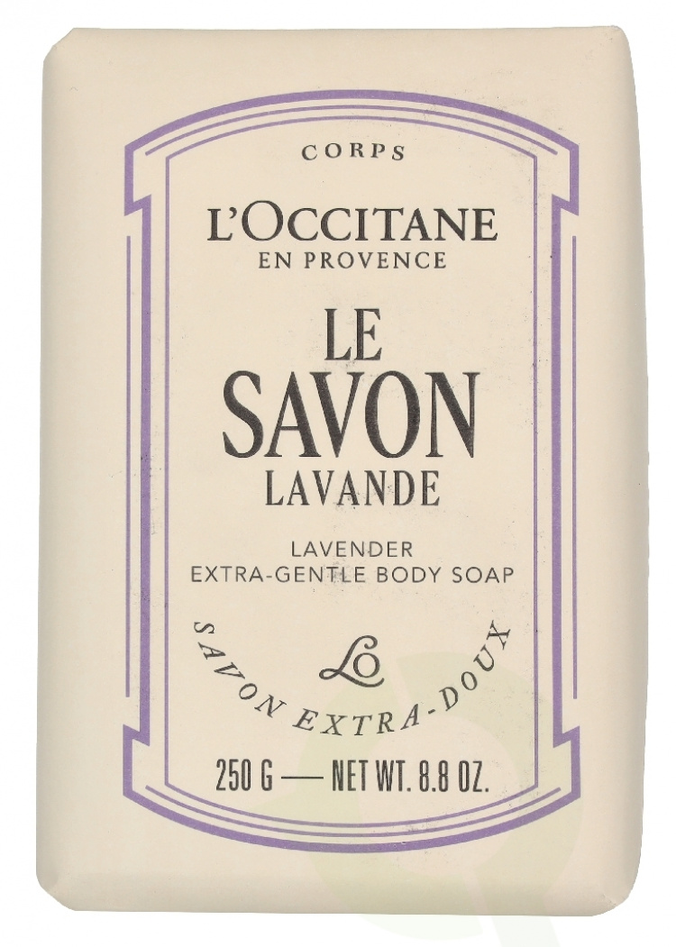 L\'Occitane Extra-Gentle Body Soap With Shea Butter 250 g Lavender