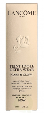 Lancome Teint Idole Ultra Wear Care & Glow #105W Foundation 30 ml