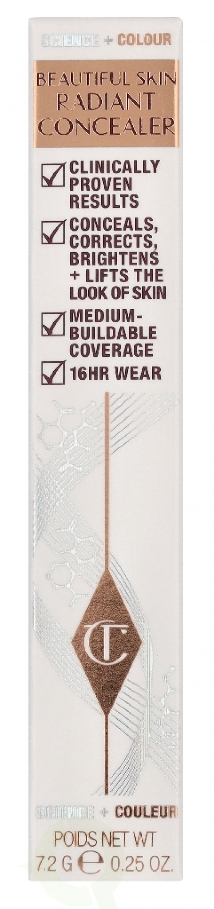 Charlotte Tilbury Beautiful Skin Radiant Concealer 7.2 g #17 Deep