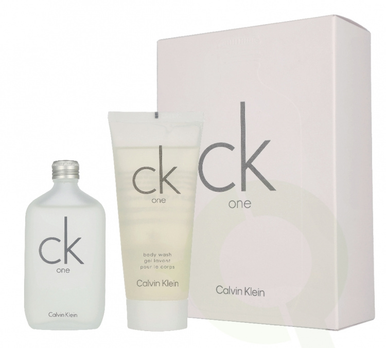 Calvin Klein CK One Giftset 150 ml Edt Spray 50ml/Shower Gel 100ml