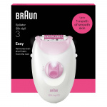 Braun Epilator Silk·épil 3, Epilator med sladd, Långvarigt Slät Hud, 3-000, Rosa