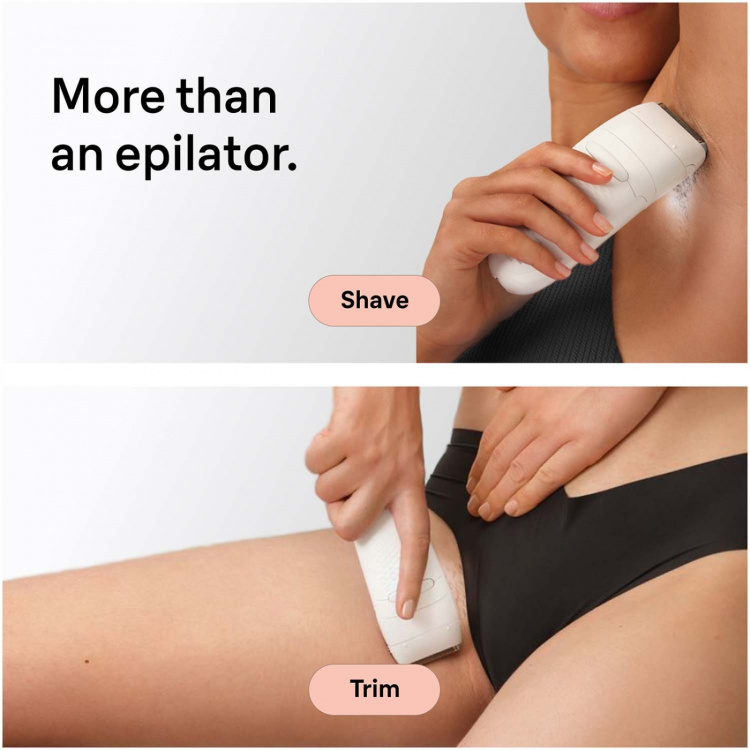 Braun Epilator Silk·épil 5, Wet & Dry, Enkel Hårborttagning, Långvarigt Slät Hud, 5-011, Flamingo