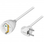 LogiLink Förlängningskabel Jordad Inomhus Vit 10m