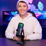 LogiLink Mikrofon USB Riktad/Rundstrålande NRC RGB Svart