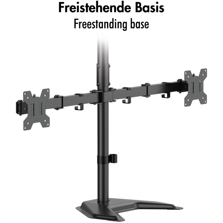 LogiLink Monitorfäste/fot Trippel 17-32