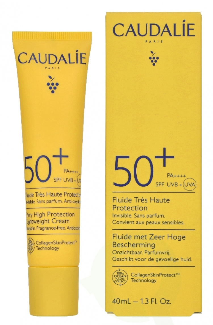 Caudalie Vinosun Protect Very High Protection Face Fluid 40 ml