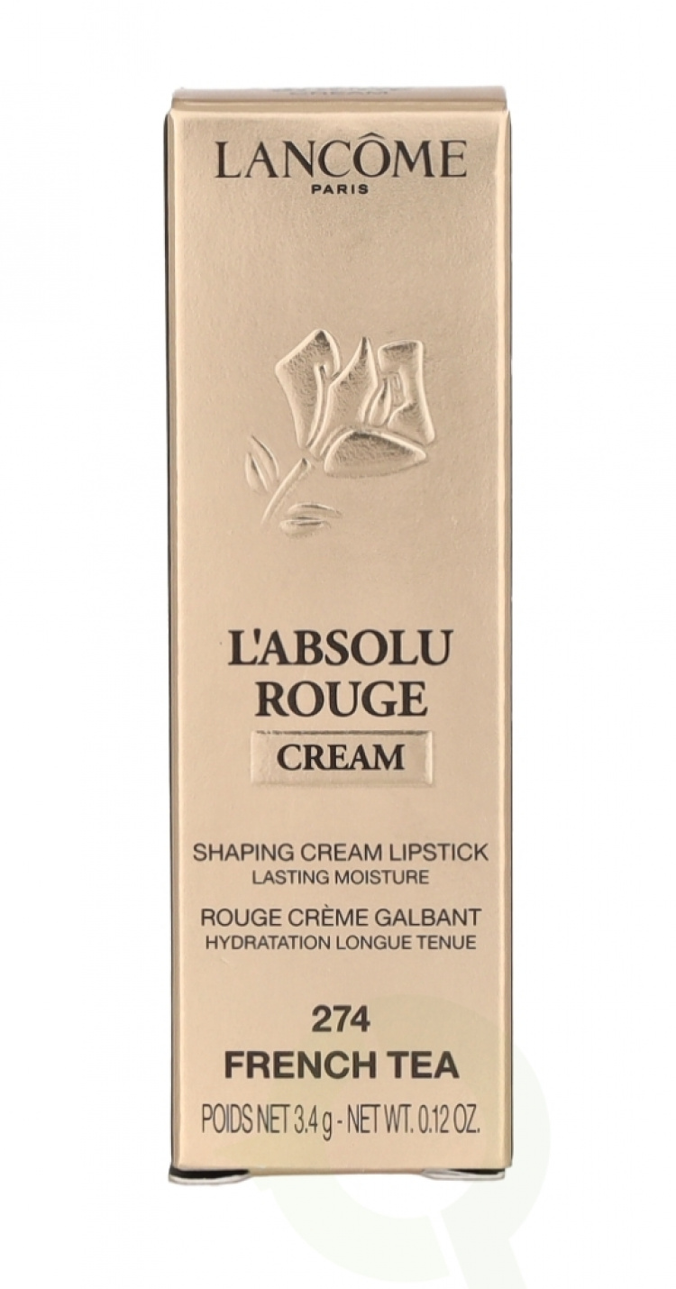 Lancome L\'Absolu Rouge Cream Lipstick 3.4 g #274 French Tea