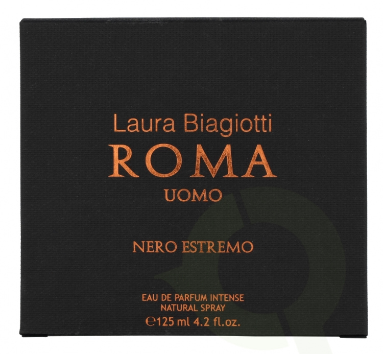 Laura Biagiotti Roma Uomo Nero Estremo Edp Intense Spray 125 ml