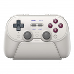 8Bitdo Pro 3 Bluetooth-peliohjain G Classic – harmaa