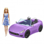 Barbie Avoauto ja nukke (HBY29)