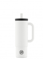 24Bottles Straw Cup - Jäävalkoinen - 800 ml