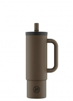 24Bottles Straw Cup - Mocha - 800 ml