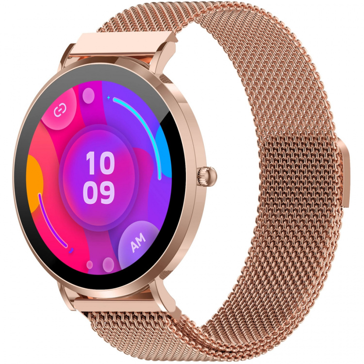 Denver SmartWatch AMOLED Hälsokoll Sport-läge SWC-394S Rosé