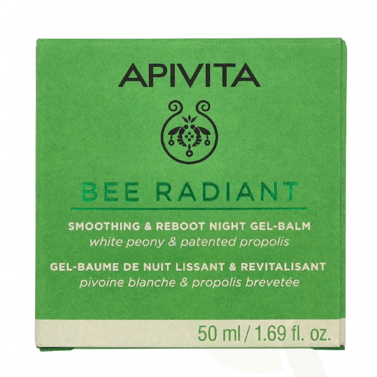 Apivita Bee Radiant Smoothing & Reboot Night Gel-Balm 50 ml