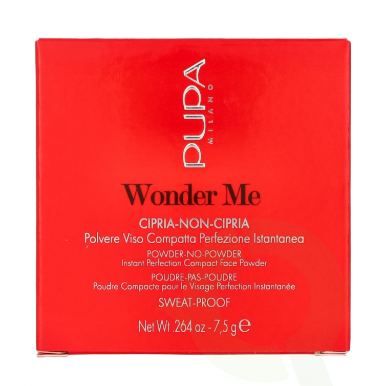 Pupa Milano Pupa Wonder Me Compact Face Powder 7.5 g 020 Nude