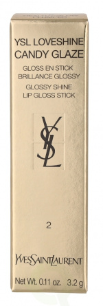 Yves Saint Laurent YSL Loveshine Candy Glaze Lipstick 3.2 g #02 Healthy Glow Plumper