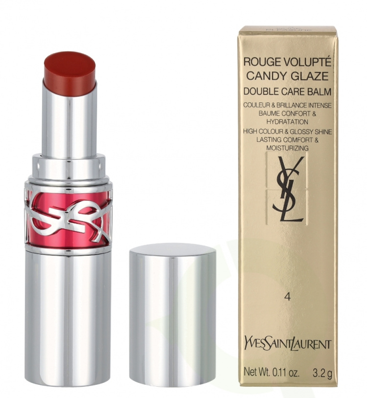 Yves Saint Laurent YSL Loveshine Candy Glaze Lipstick 3.2 g #04 Nude Pleasure