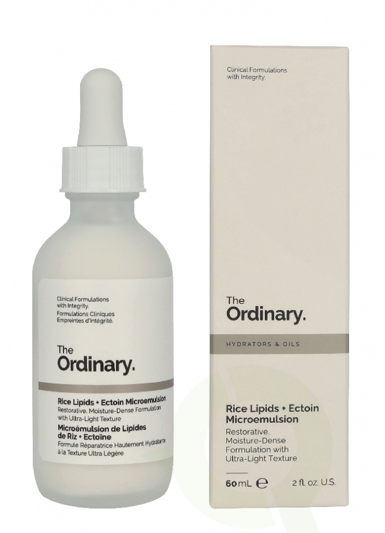 The Ordinary Rice Lipids + Ectoin Microemulsion Moisturizer 60 ml