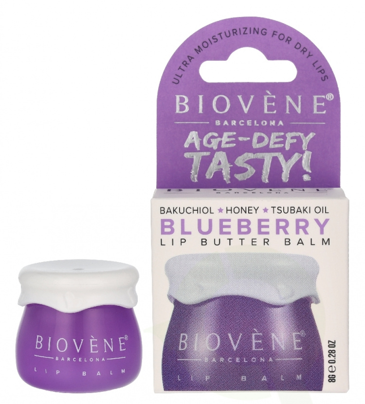 Biovene Age-Defy Tasty! Blueberry Lip Butter Balm 8 g