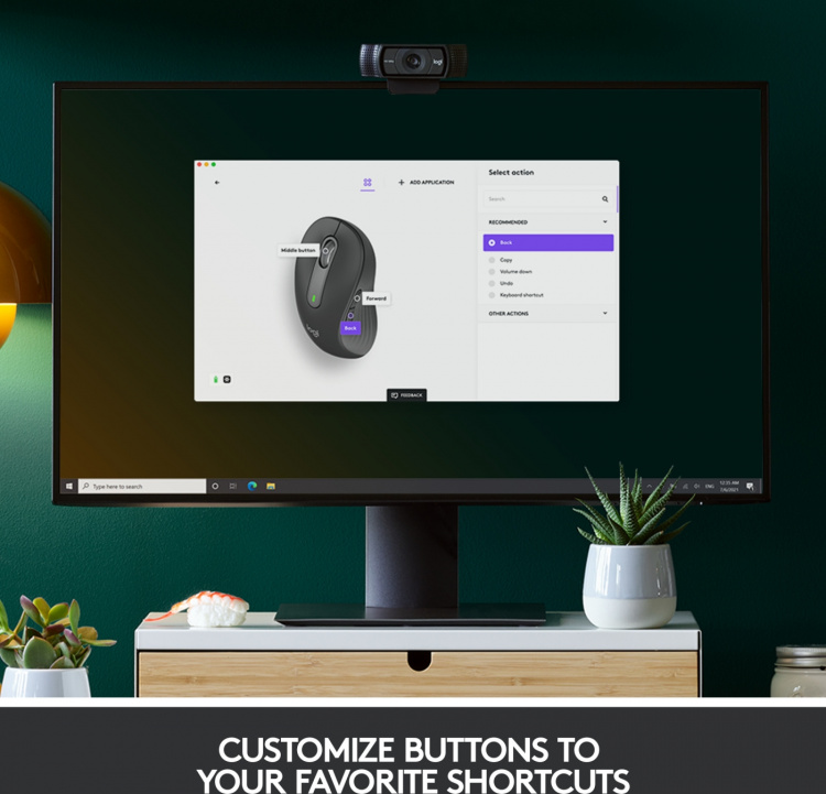 Logitech Signature M650 L LEFT -langaton hiiri, musta