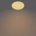 Philips Superslim CL550 -kattovalaisin, pyöreä, musta, 1900 lm, 2700K