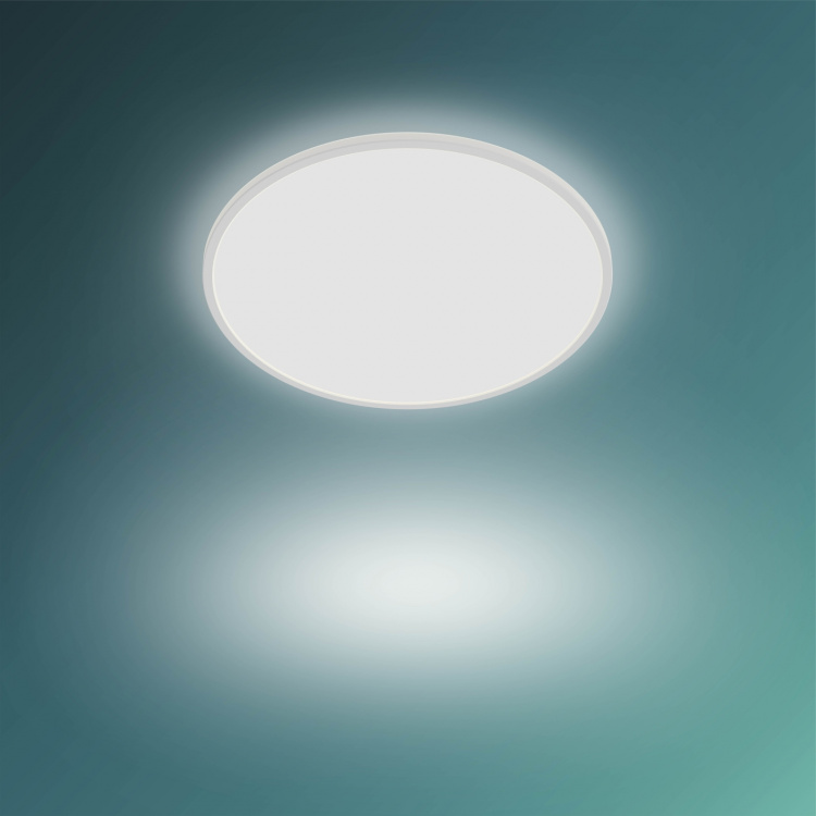 Philips Superslim CL550 -kattovalaisin, pyöreä, valkoinen, 3600 lm, 2700K