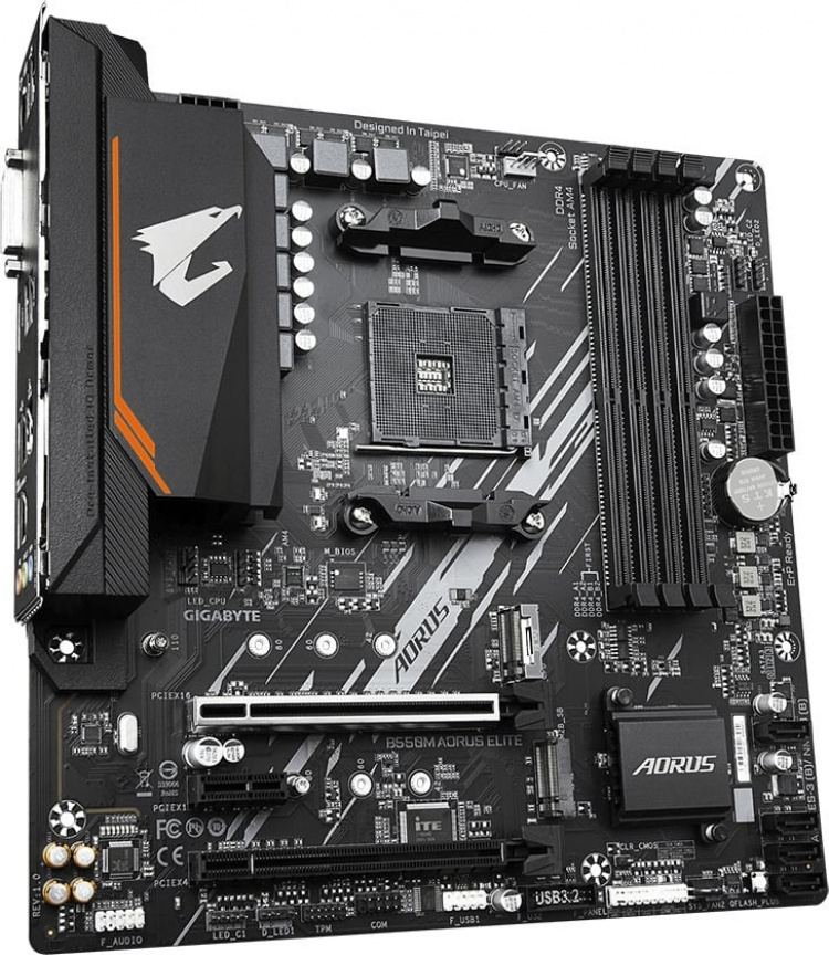 Gigabyte B550M AORUS ELITE AM4 mATX -emolevy
