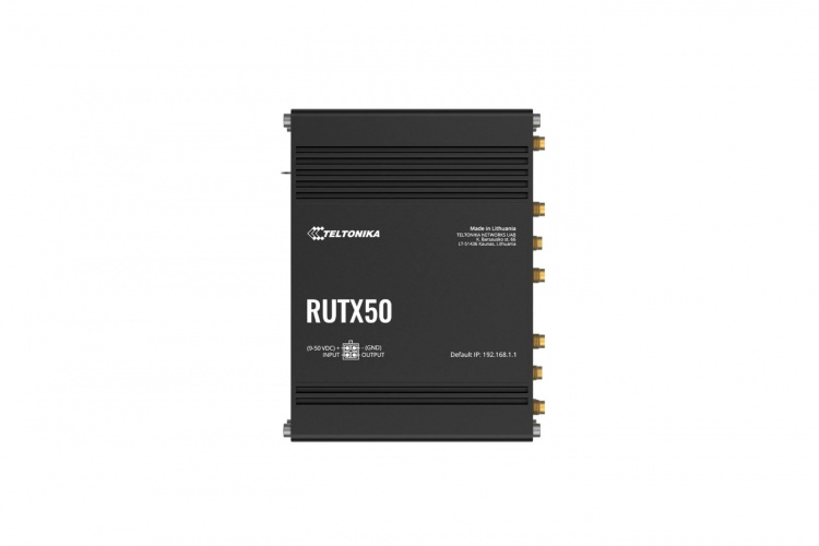 Teltonika RUTX50 5G/4G/3G -modeemi ja WiFi -reititin