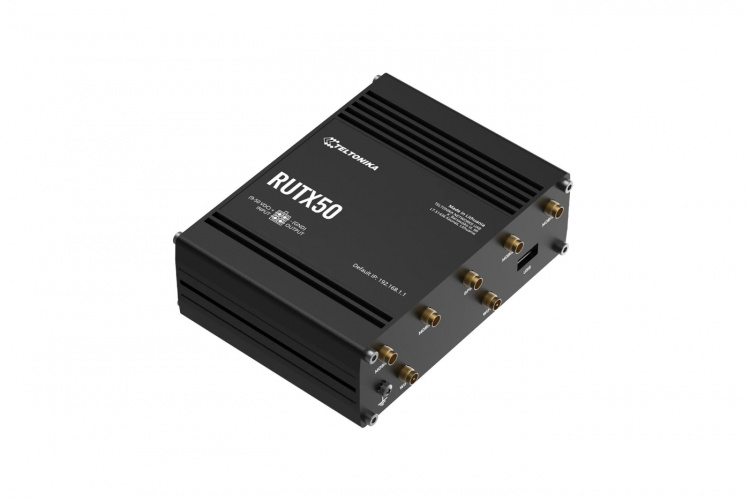 Teltonika RUTX50 5G/4G/3G -modeemi ja WiFi -reititin