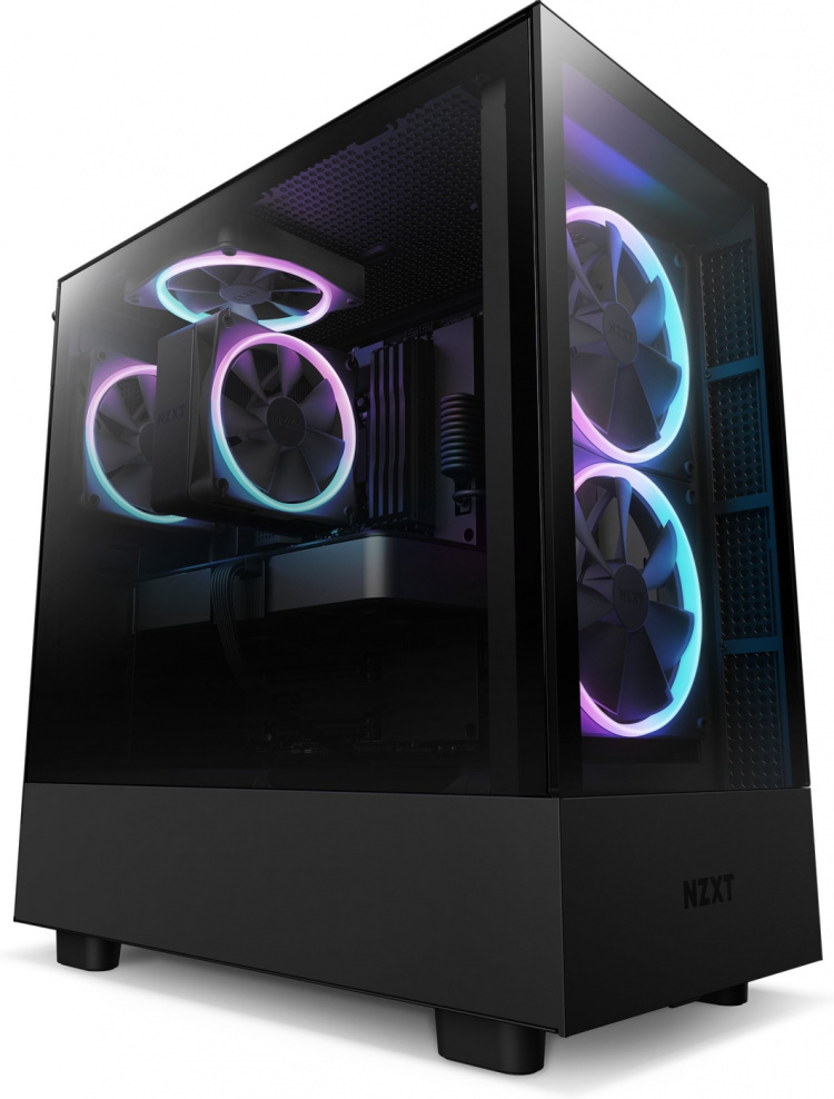 NZXT T120 RGB -prosessorijäähdytin, musta