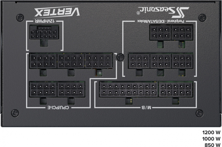 Seasonic VERTEX GX-1200 -ATX-virtalähde, 1200 W