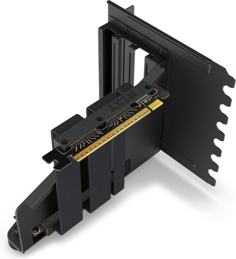 NZXT Vertical GPU Mounting Kit -asennuskehikko näytönohjaimelle, musta