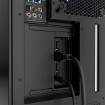 NZXT Vertical GPU Mounting Kit -asennuskehikko näytönohjaimelle, musta