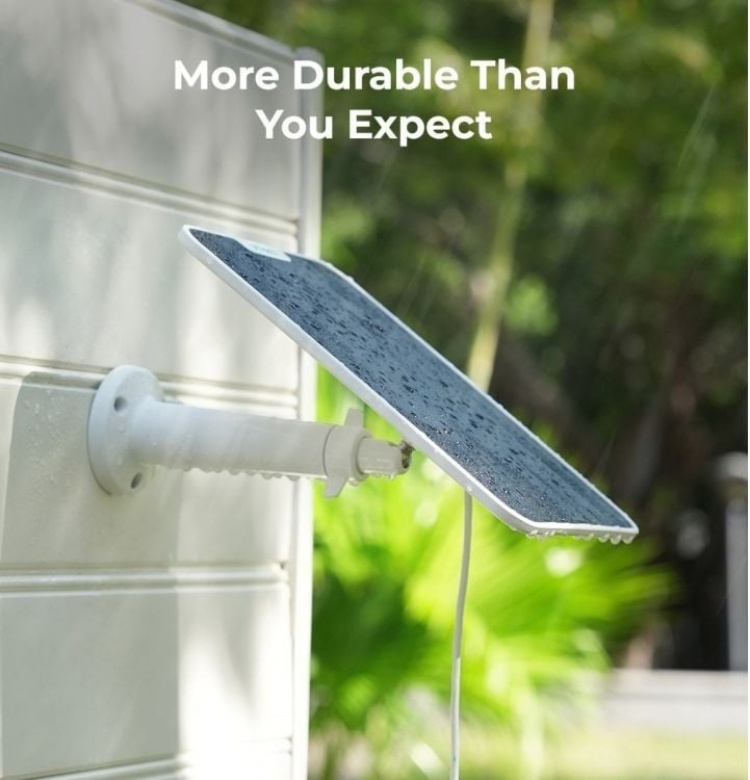 Reolink Solar 2 -aurinkopaneeli Reolinkin kameroille, valkoinen