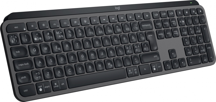 Logitech MX Keys S -näppäimistö, grafiitinharmaa