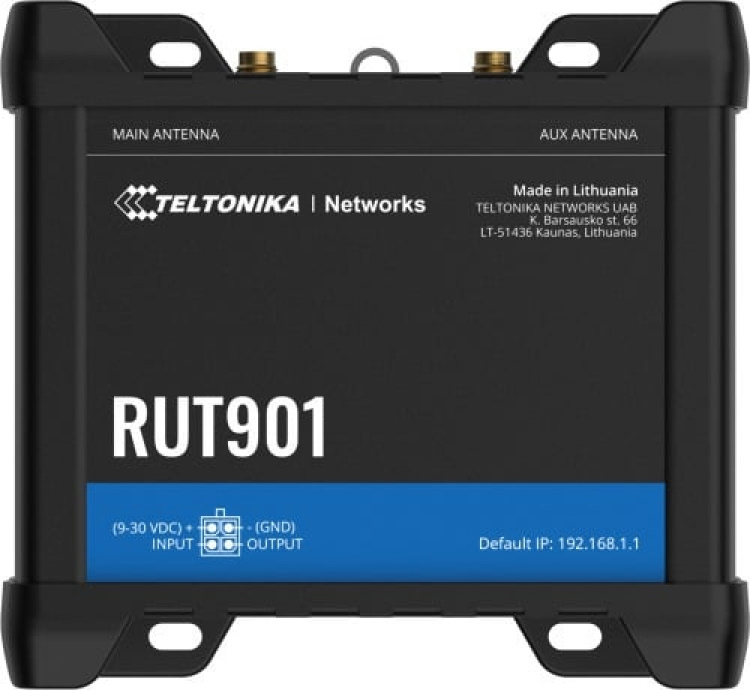 Teltonika RUT901 3G/4G/LTE-modeemi ja WiFi-reititin