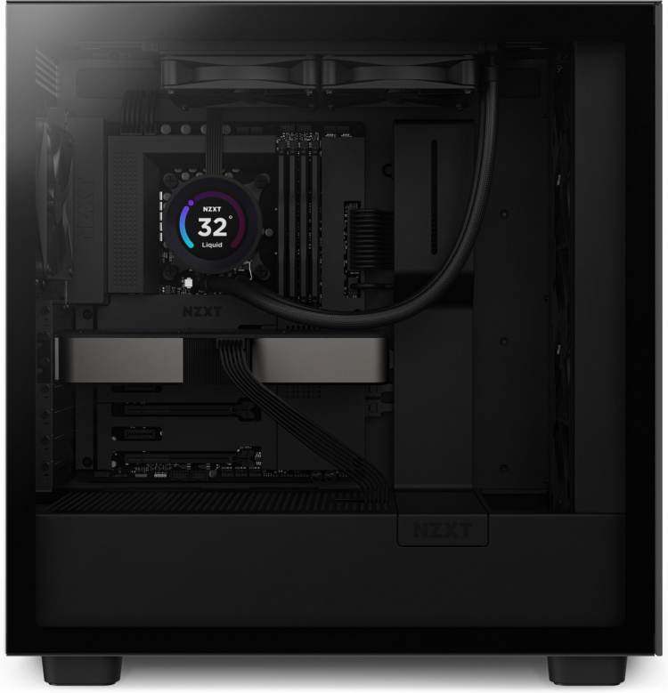 NZXT Kraken Elite 240 -nestejäähdytysjärjestelmä, musta