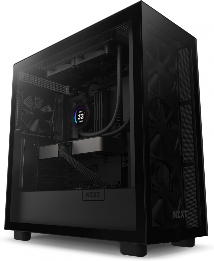 NZXT Kraken Elite 240 -nestejäähdytysjärjestelmä, musta