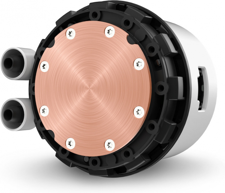 NZXT Kraken 240 RGB -nestejäähdytysjärjestelmä, valkoinen