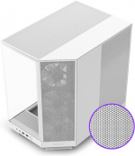 NZXT H6 Flow ATX-kotelo panoraamaikkunalla, musta
