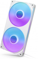 NZXT F240 RGB CORE -tuuletin, 2 * 120 mm, valkoinen