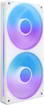 NZXT F240 RGB CORE -tuuletin, 2 * 120 mm, valkoinen