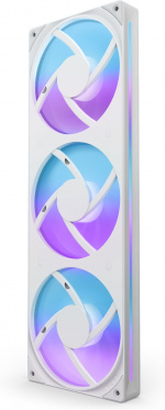 NZXT F360 RGB CORE -tuuletin, 3 * 120 mm, valkoinen