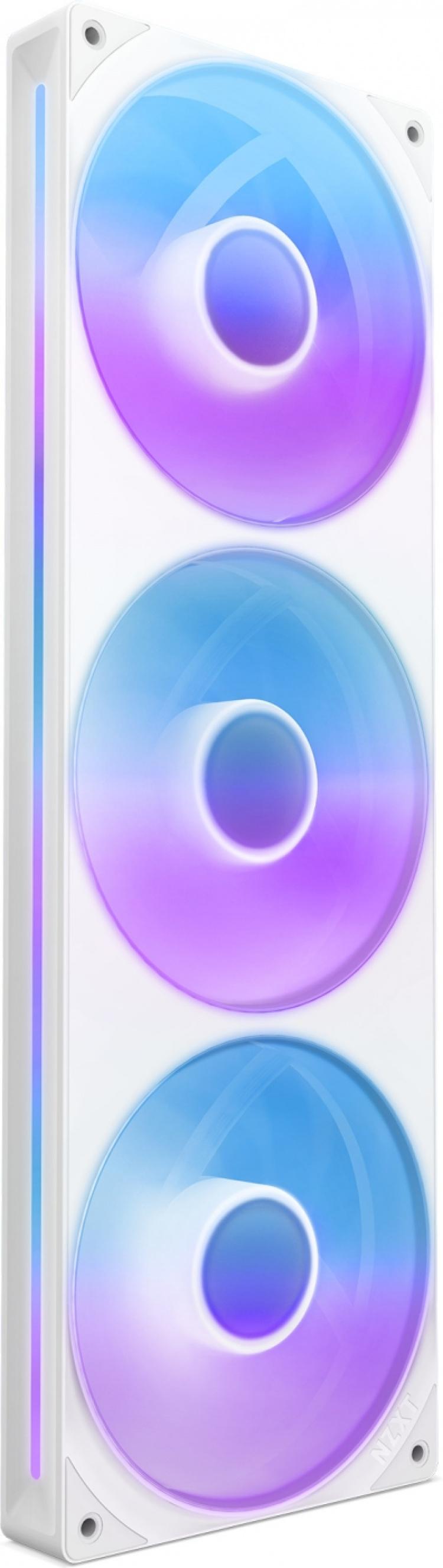 NZXT F360 RGB CORE -tuuletin, 3 * 120 mm, valkoinen