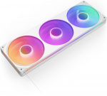 NZXT F360 RGB CORE -tuuletin, 3 * 120 mm, valkoinen