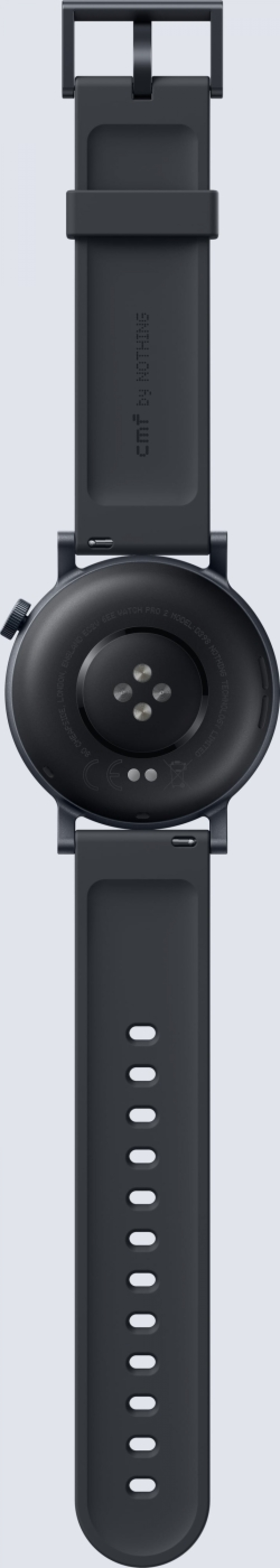 Nothing CMF by Nothing Watch Pro 2 -älykello, tummanharmaa silikoniranneke