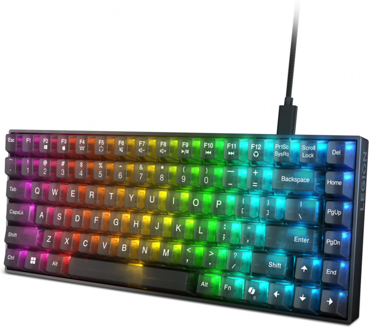 Lenovo Legion K510 Mini Pro Gaming Keyboard -pelinäppäimistö, Nordic